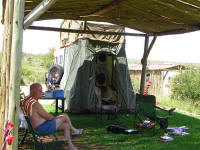 Camping at Monteiro, Windhoek