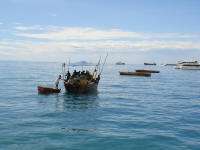 Boats at Zanzibar