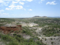 Olduvai Gorge. The leakeys lived off to the left.