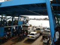 Ferry across the harbour in Dar es Salaam