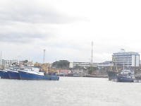 View of shipping in the Dar harbour