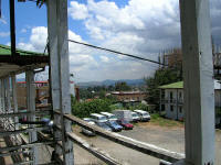 View of Addis from our balcony