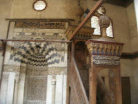Inside an old mosque