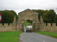 One of the gates of Castle Howard