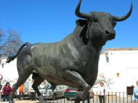 The bull outside the bull ring