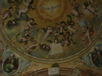 Christian ceiling detail