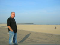 Pieter at Scheveningen beach