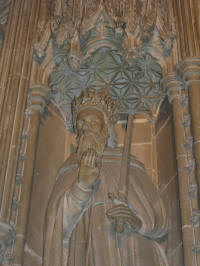 Scupture in the cathedral