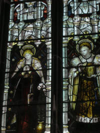 Stained glass windows with women, my prejudice is showing
