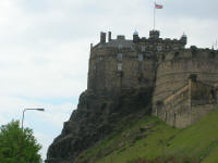 Another view of Edinburgh Castle