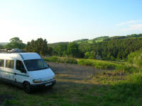 One of our lovely campsites