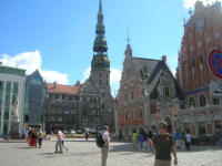 Riga Old Town Square