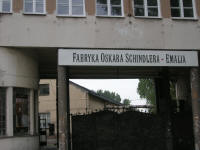 The gates to Schindler's factory 