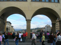 View from the Ponte Vecchio