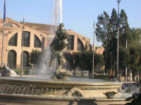Fountain in the Piaza della Republica