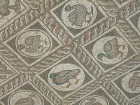 Detail of mosaics