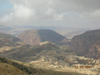 Mountains around Petra