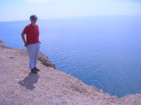 Overlooking the Dead Sea