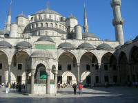 Entrance and ablutions for Blue Mosque