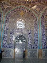Sheikh Lotfollah Mosque - inside detail