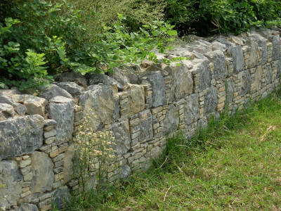 Typical wall construction Saka-Parthian City - 40 CE