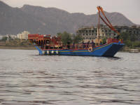 A Gangaur Boat,ceremonial boat featured in Octopussy