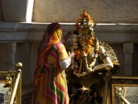 Brass image of Garuda