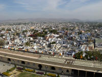 View of Udaipur from the top