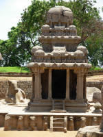 Temple to Shiva with his bull