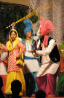 Colourful costumes