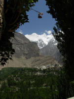 A green Hunza Valley