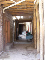 Old city private entrance