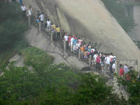 The start of Dragon Ridge