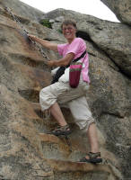 Yes I did go up, then found there was a much easier way