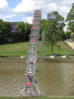 Sculpture over the Paramatta River near the source