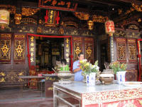 Main temple housing the statue of Kwan Yin, Goddess of Mercy