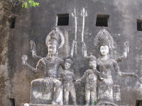 Shiva, Pavarti,a young Ganesh and ?