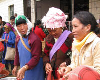 A group of women from other areas