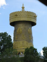 The largest prayer wheel