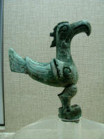 Typical bronze bird