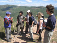 The guide and group