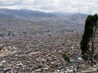 La Paz from on top