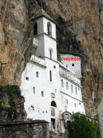 Closeup of the Monastery