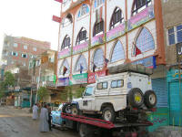 Broken down in Edfu, Egypt