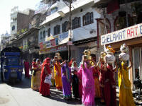 Marriage procession, Udaipur, Rajastan, India