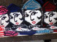 Socks for sale, Khiva, Uzbekistan