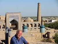 View from the wall, Khiva, Uzbekistan
