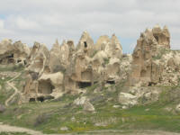 Caves at Cappadocia, Turkey