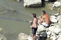 Fishing every where