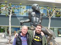 Pieter and David in Frankfurt